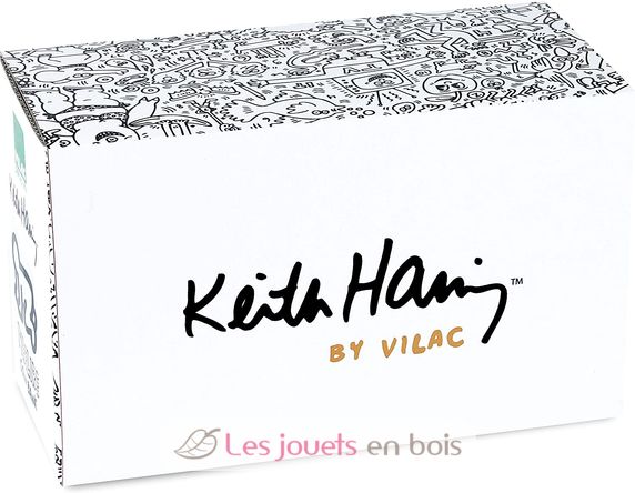 Sparschwein Keith Haring V9219 Vilac 5
