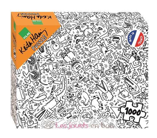Keith Haring Puzzle 1000 Teile V9223S Vilac 1