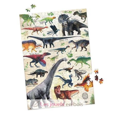 500-teiliges Dinosaurier-Puzzle V9625 Vilac 3