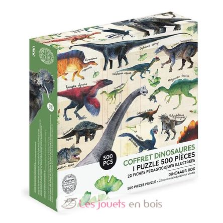 500-teiliges Dinosaurier-Puzzle V9625 Vilac 1