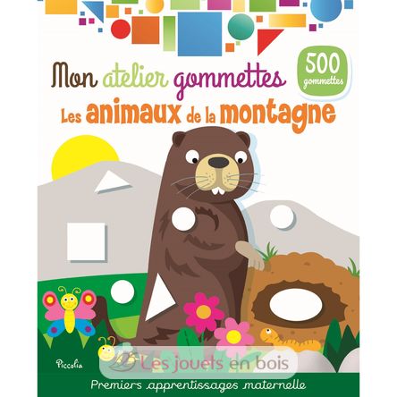 Bunte Aufkleber - Bergtiere PI-7245 Piccolia 1