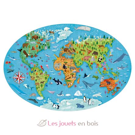 Buch und Puzzle Tiere SJ-2600 Sassi Junior 2