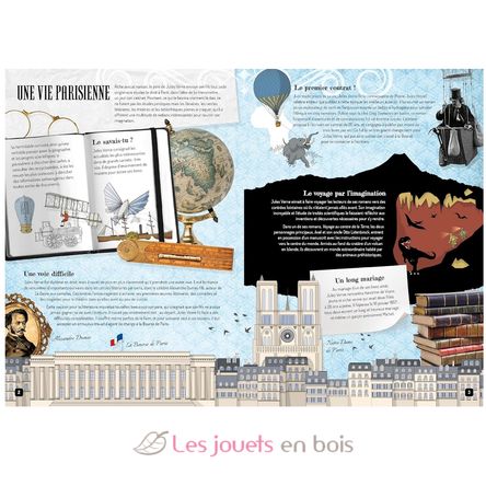 Buch und Modelle Jules Verne SJ-309388 Sassi Junior 2