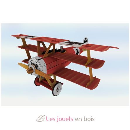 Buch und 3D-Flugzeugmodell SJ-604394 Sassi Junior 2