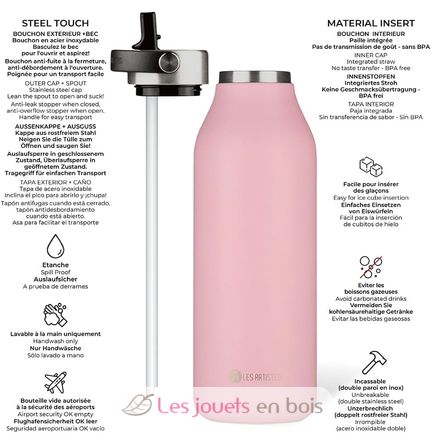 Isolierflasche 2.0 rosa 1,5L A-2399 Les Artistes Paris 2