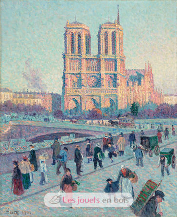 Notre Dame von Maximilien Luce A045-250 Puzzle Michele Wilson 2