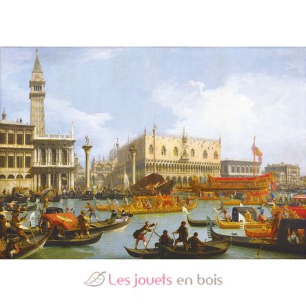 Die Rückkehr des Bucentaurs von Canaletto A1007-750 Puzzle Michele Wilson 2