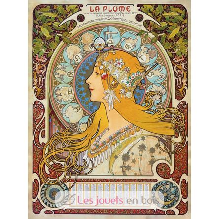 Zodiac von Mucha A1020-250 Puzzle Michele Wilson 2