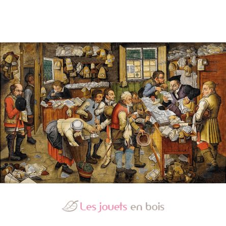 Der Dorf-Rechtsanwalt von Brueghel A1031-650 Puzzle Michele Wilson 2