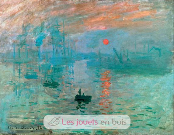 Impression, Sonnenaufgang von Monet A1100-80 Puzzle Michele Wilson 2