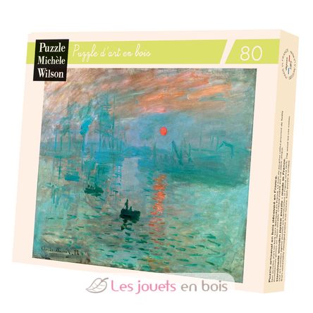 Impression, Sonnenaufgang von Monet A1100-80 Puzzle Michele Wilson 1