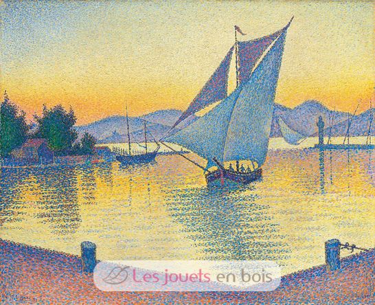 Der Hafen bei Sonnenuntergang von Signac A1178-500 Puzzle Michele Wilson 2
