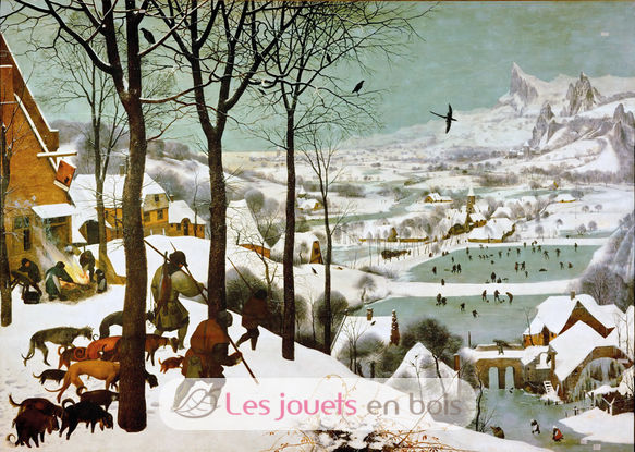 Die Jäger im Schnee by Bruegel A248-650 Puzzle Michele Wilson 2