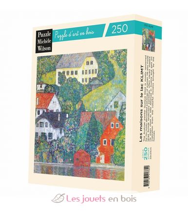 Häuser in Unterach am Attersee by Klimt A478-250 Puzzle Michele Wilson 1