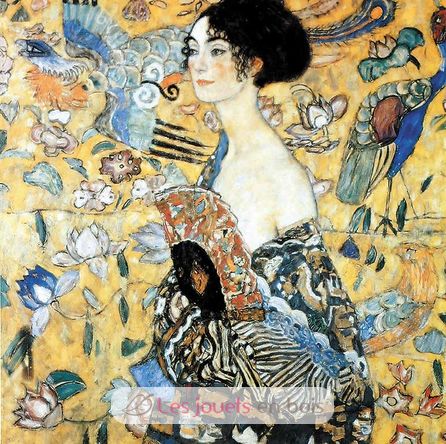 Dame Mit Faecher von Klimt A515-350 Puzzle Michele Wilson 2