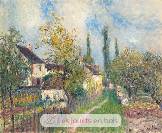 Ein Weg in Les Sablons von Sisley A667-500 Puzzle Michele Wilson 2