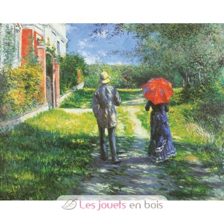 Ansteigender Weg von Caillebotte A687-750 Puzzle Michele Wilson 2