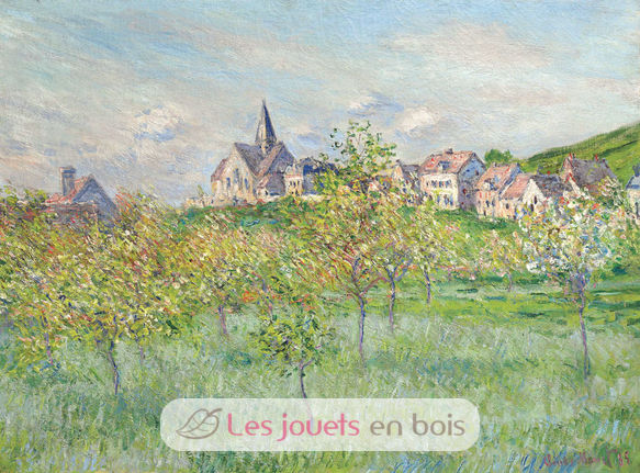 Frühling in Giverny von Monet A754-250 Puzzle Michele Wilson 2
