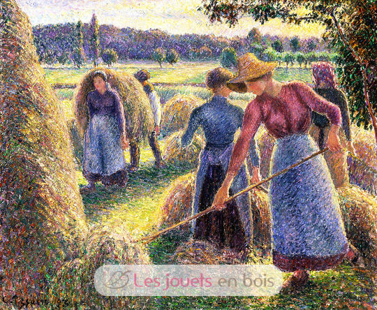 Der Heumacher von Pissarro A809-350 Puzzle Michele Wilson 2