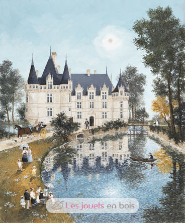 Azay le Rideau von Delacroix A870-150 Puzzle Michele Wilson 2