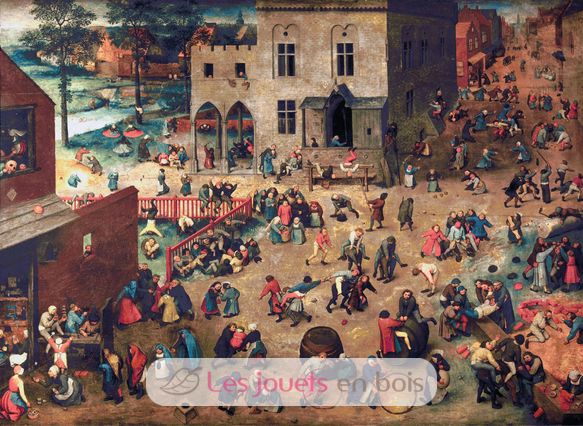 Kinderspiele by Bruegel A904-1200 Puzzle Michele Wilson 2