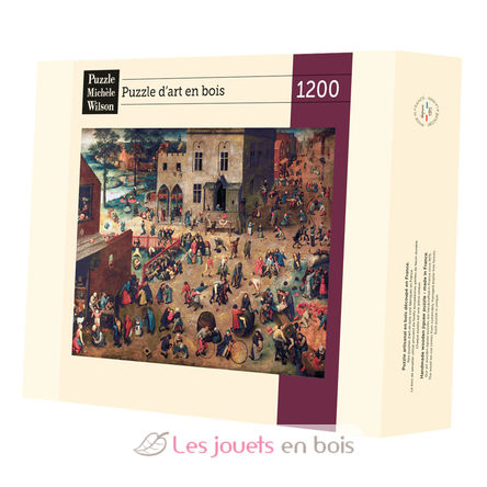 Kinderspiele by Bruegel A904-1200 Puzzle Michele Wilson 1