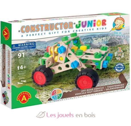 Constructor Junior 3x1 - Geländewagen AT-2160 Alexander Toys 1