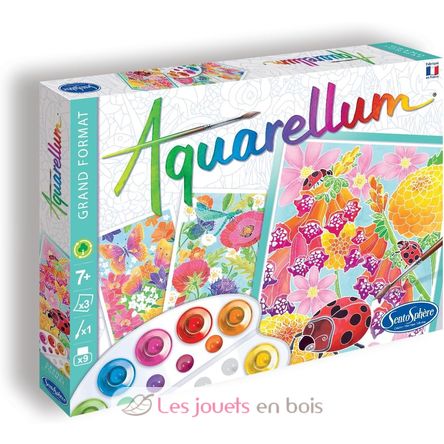 Aquarellum Zwischen den Blumen SS-6391 Sentosphère 4