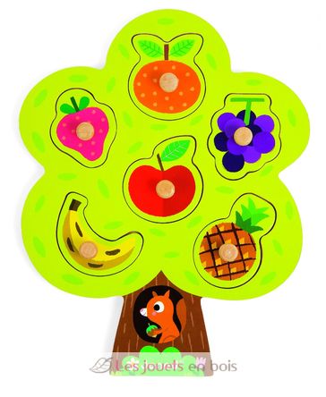 Greifpuzzle "Naschhafter Baum" J0787-1830 Janod 1