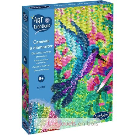 Diamond-Canvas-Set Kolibri SS-20290 Sentosphère 4