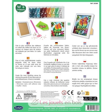 Diamond-Canvas-Set Unzertrennliche SS-20380 Sentosphère 2