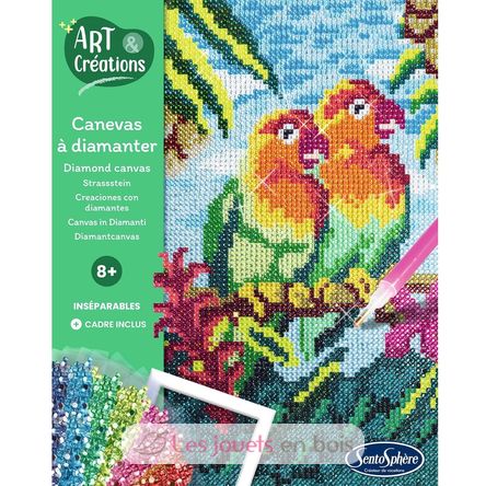 Diamond-Canvas-Set Unzertrennliche SS-20380 Sentosphère 3