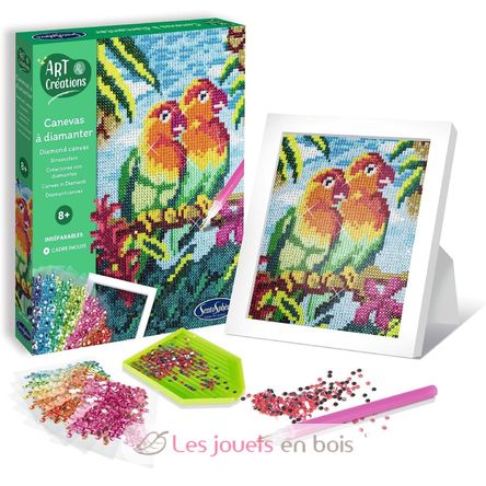 Diamond-Canvas-Set Unzertrennliche SS-20380 Sentosphère 1
