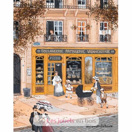 Avenue Félix Faure von Delacroix A1201-80 Puzzle Michele Wilson 3