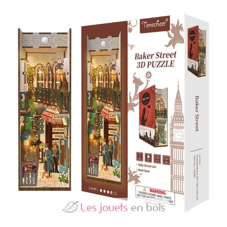 Book Nook Baker Street T-TQ108 Tonecheer 2