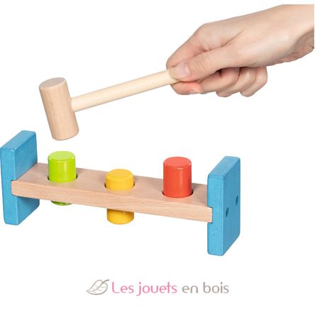 Hammerbank mit 3 Klötzen GK58319 Goki 2