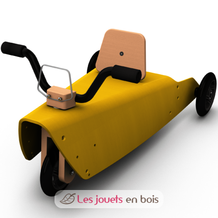 Kindermotorrad 4 in 1 Gelb CDV-BPMO-40-JA Chou Du Volant 2