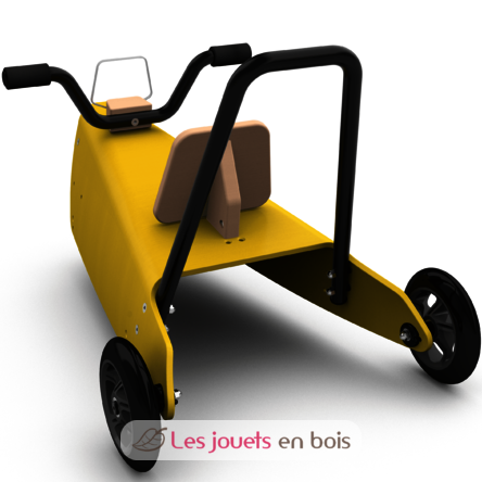 Kindermotorrad 4 in 1 Gelb CDV-BPMO-40-JA Chou Du Volant 5