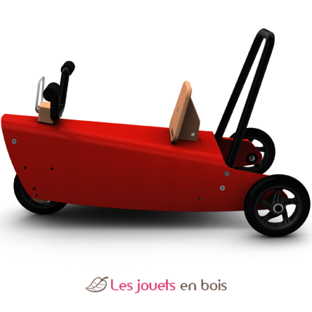 Kindermotorrad 4 in 1 Rot CDV-BPMO-40-RG Chou Du Volant 1