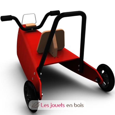 Kindermotorrad 4 in 1 Rot CDV-BPMO-40-RG Chou Du Volant 5
