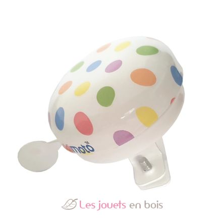 Fahrradglocke Pastel Dotty BELLPD-S Kiddimoto 1