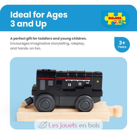 Batteriebetriebene Rangierlokomotive BJT311 Bigjigs Toys 5