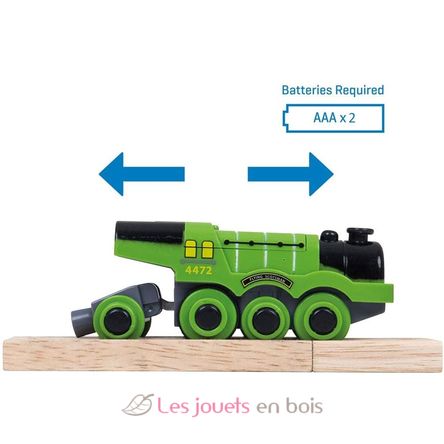Batteriebetriebene Lokomotive Flying Scotsman BJT306 Bigjigs Toys 3