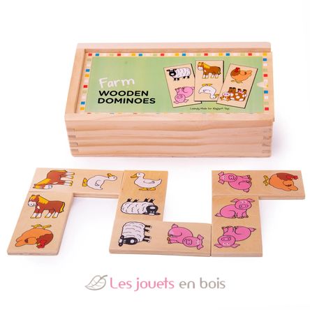 Bauernhof-Dominosteine BJ736 Bigjigs Toys 1