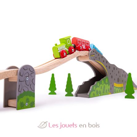 Brontosaurus-Brücke BJT242 Bigjigs Toys 6