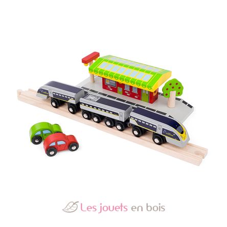 Zug Eurostar e320 BJT476 Bigjigs Toys 7