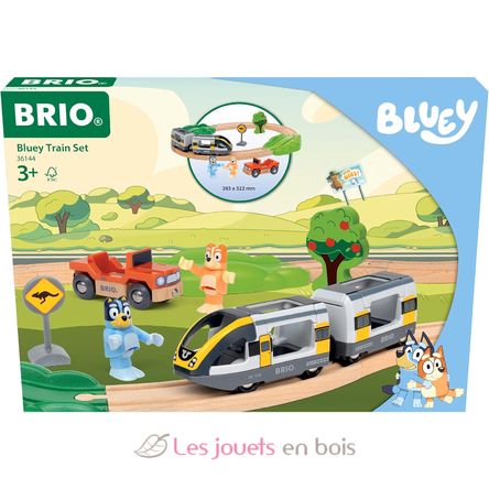 Bluey-Eisenbahnset BR36144 Brio 6