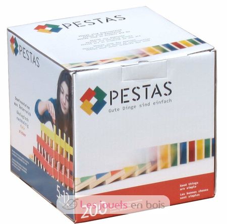 Schachtel mit 200 Dominosteinen Pestas PE-200Pcube Pestas 6