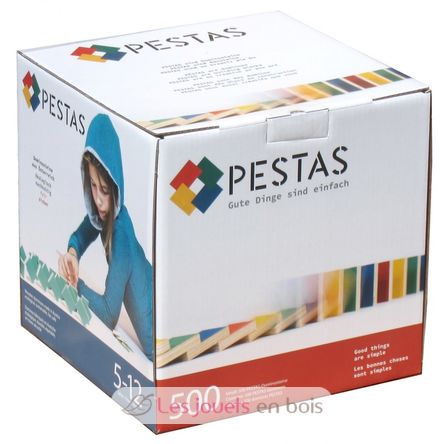 Schachtel mit 500 Dominosteinen Pestas PE-500Pcube Pestas 8