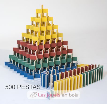 Schachtel mit 500 Dominosteinen Pestas PE-500Pcube Pestas 2